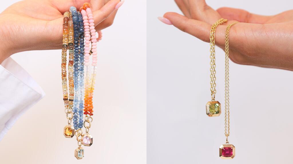 Jewel Boxing x G. St. Capsule Collection de breloques, brins de perles, chaînes