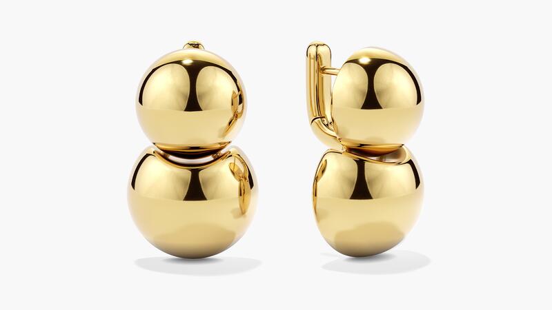 Boucles d'oreilles pendantes Mejuri Gia