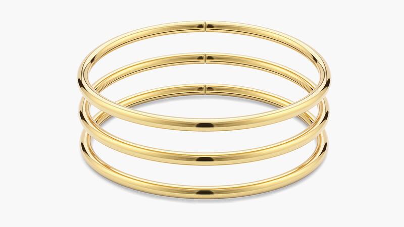 Ensemble de bracelets flexibles Janis Mejuri Steel