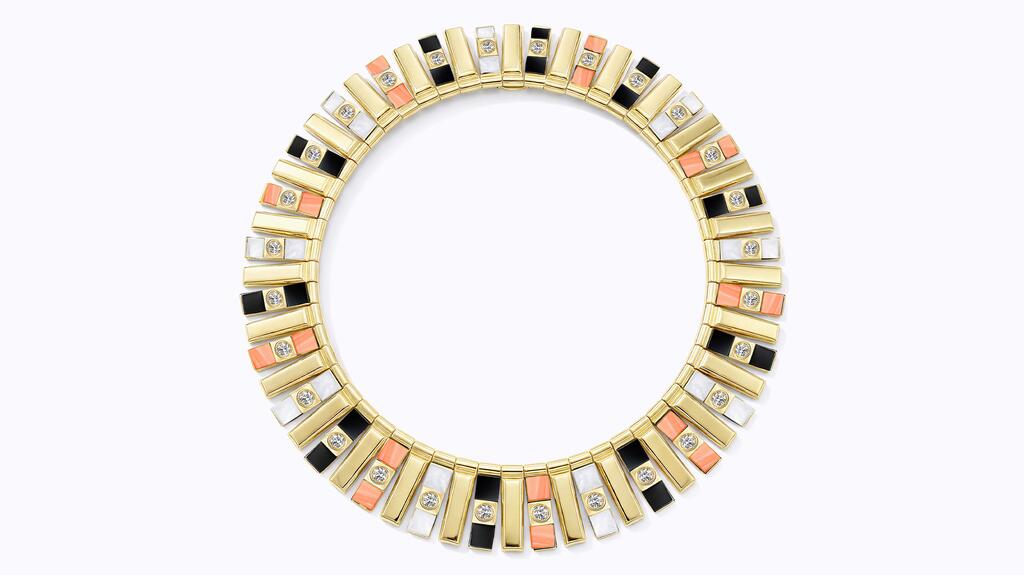 Collier à franges carrousel Briony Raymond