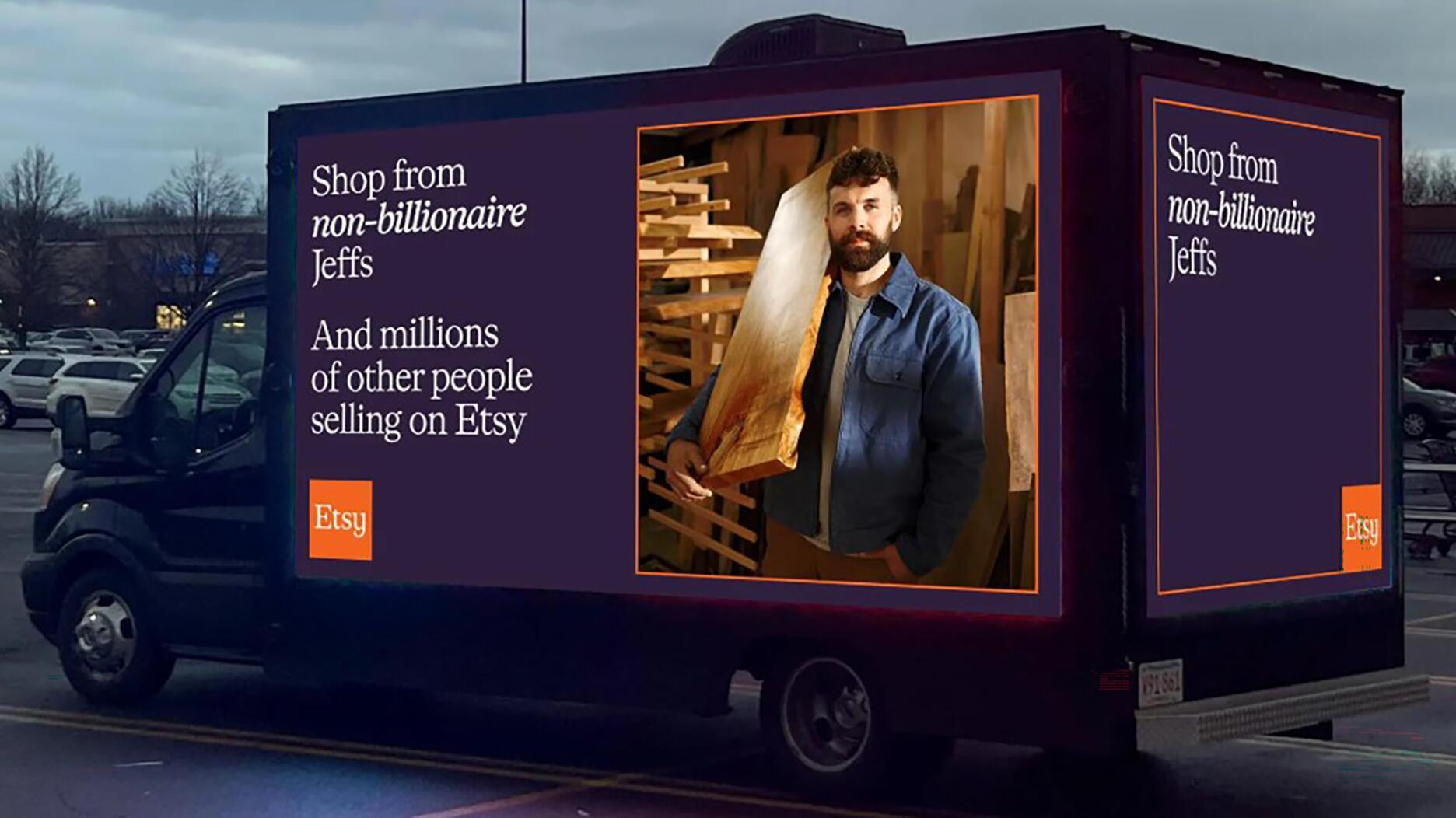 Etsy dit « Achetez d'autres Jeffs » ce Prime Day