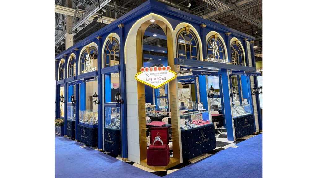 Smiling Rocks booth at JCK Las Vegas 2026