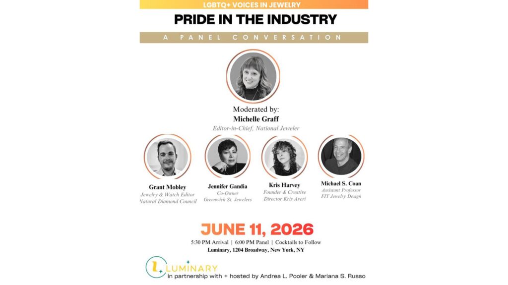 Pride in the Industry LGBTQ+ Voices in Jewelry panel