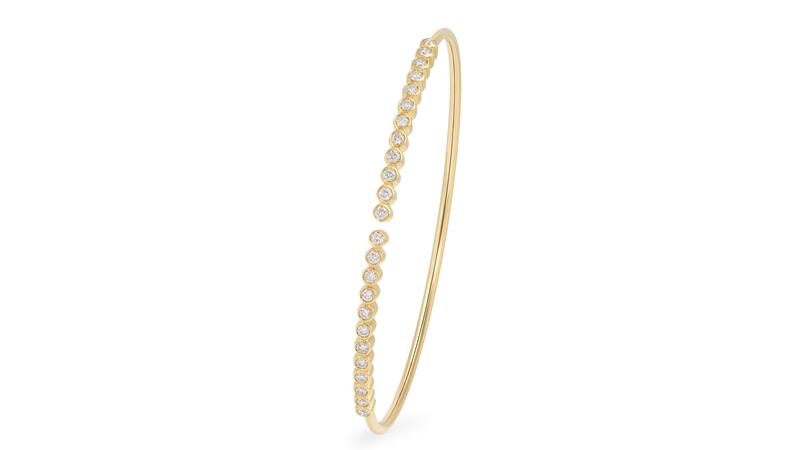 Bracelet jonc Robinson Pelham Duo Diamants