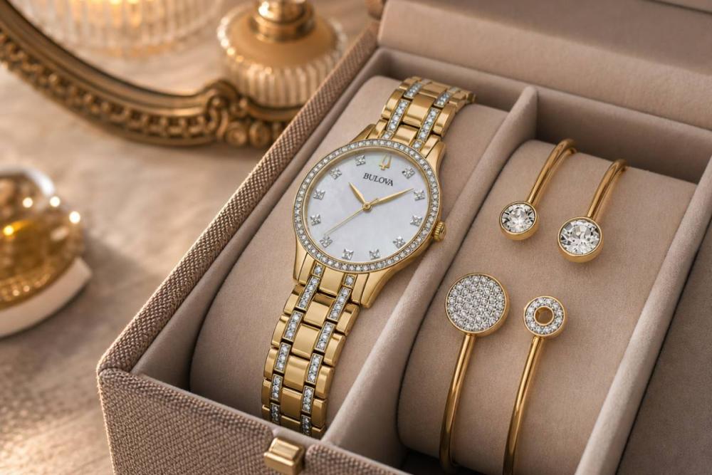Ensemble Cristal Bulova 98X119