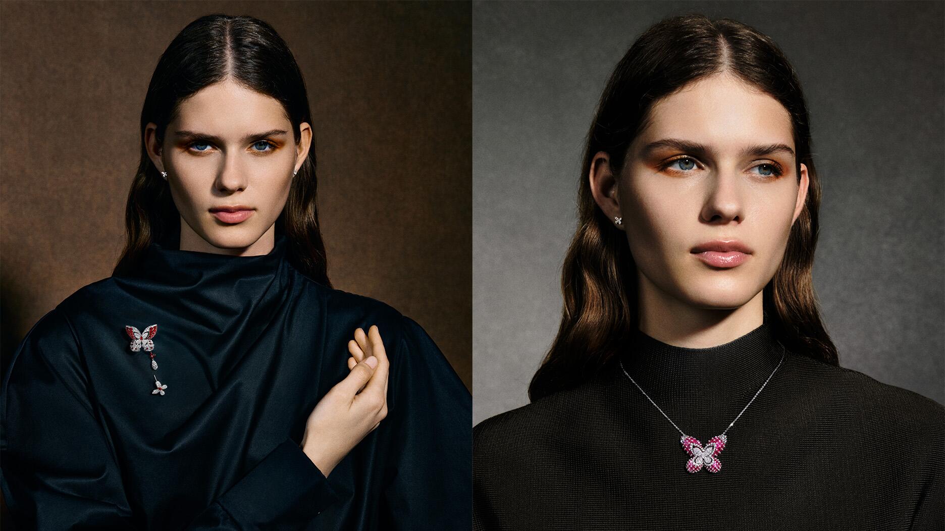 Les nouvelles broches de haute joaillerie papillon de Graff se métamorphosent