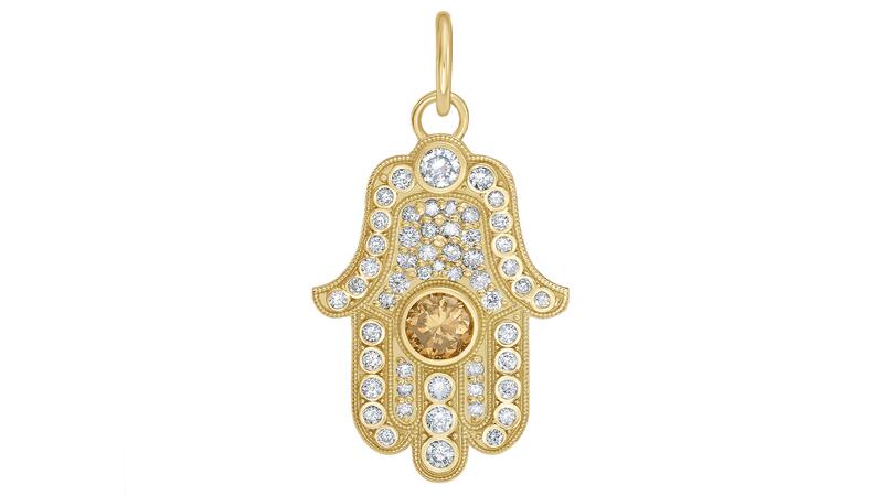Breloque diamant du désert Lionheart Hamsa