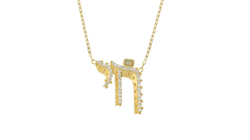 Collier à breloques en opale Chai Lionheart