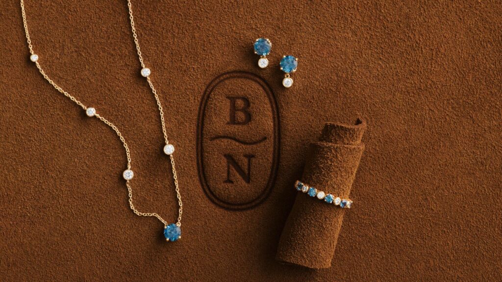 Blue Nile Montana sapphire jewelry