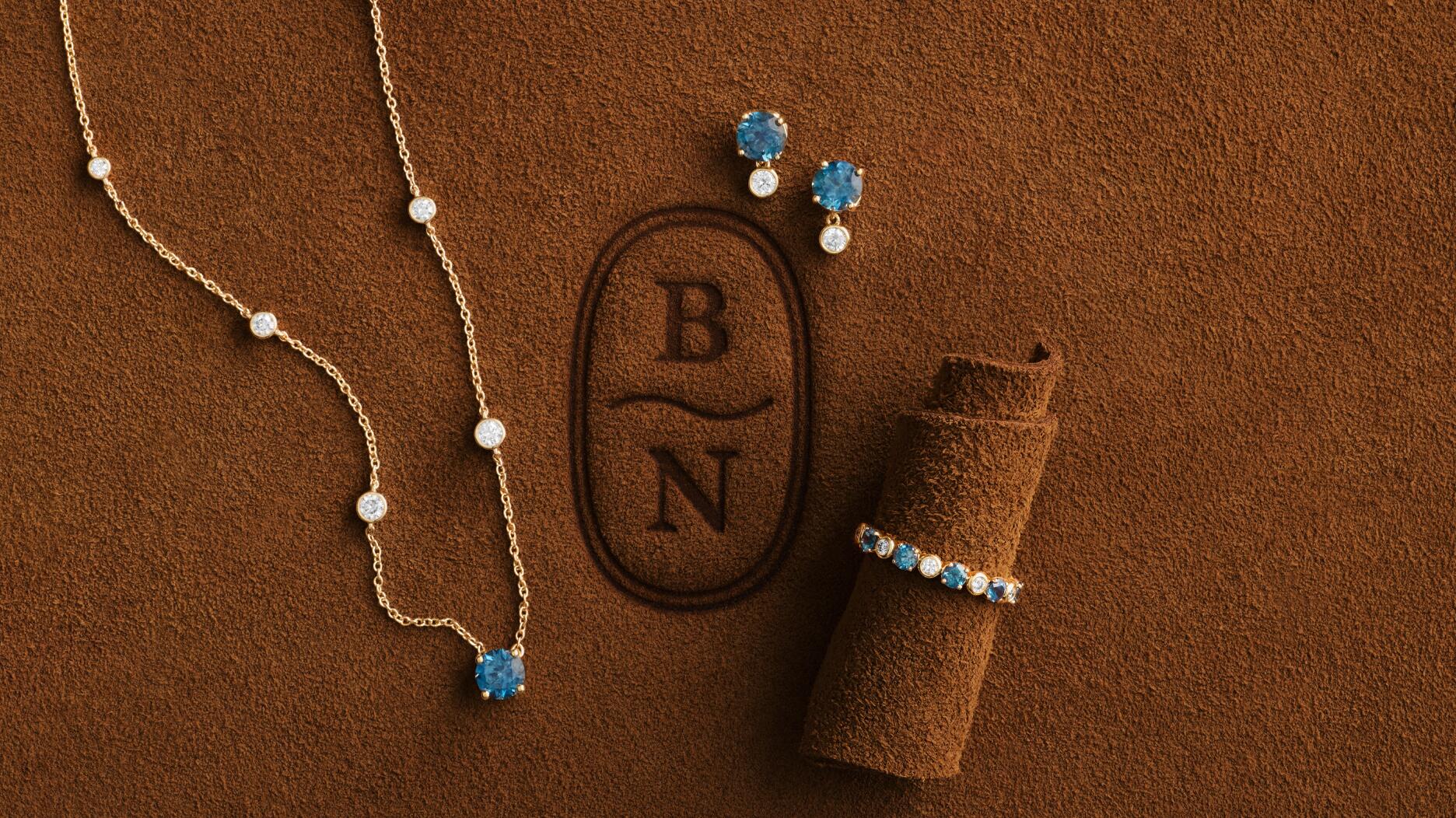 Blue Nile présente la collection Montana Sapphire
