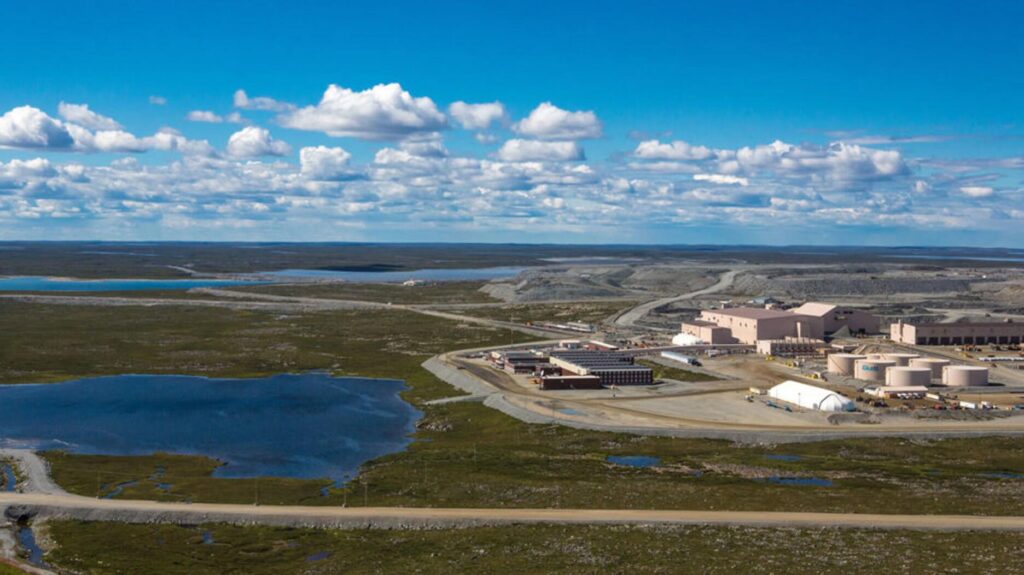 Main camp at Ekati Diamond Mine