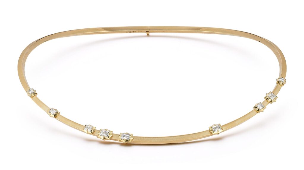 Jade Trau Constellation Plié Collar
