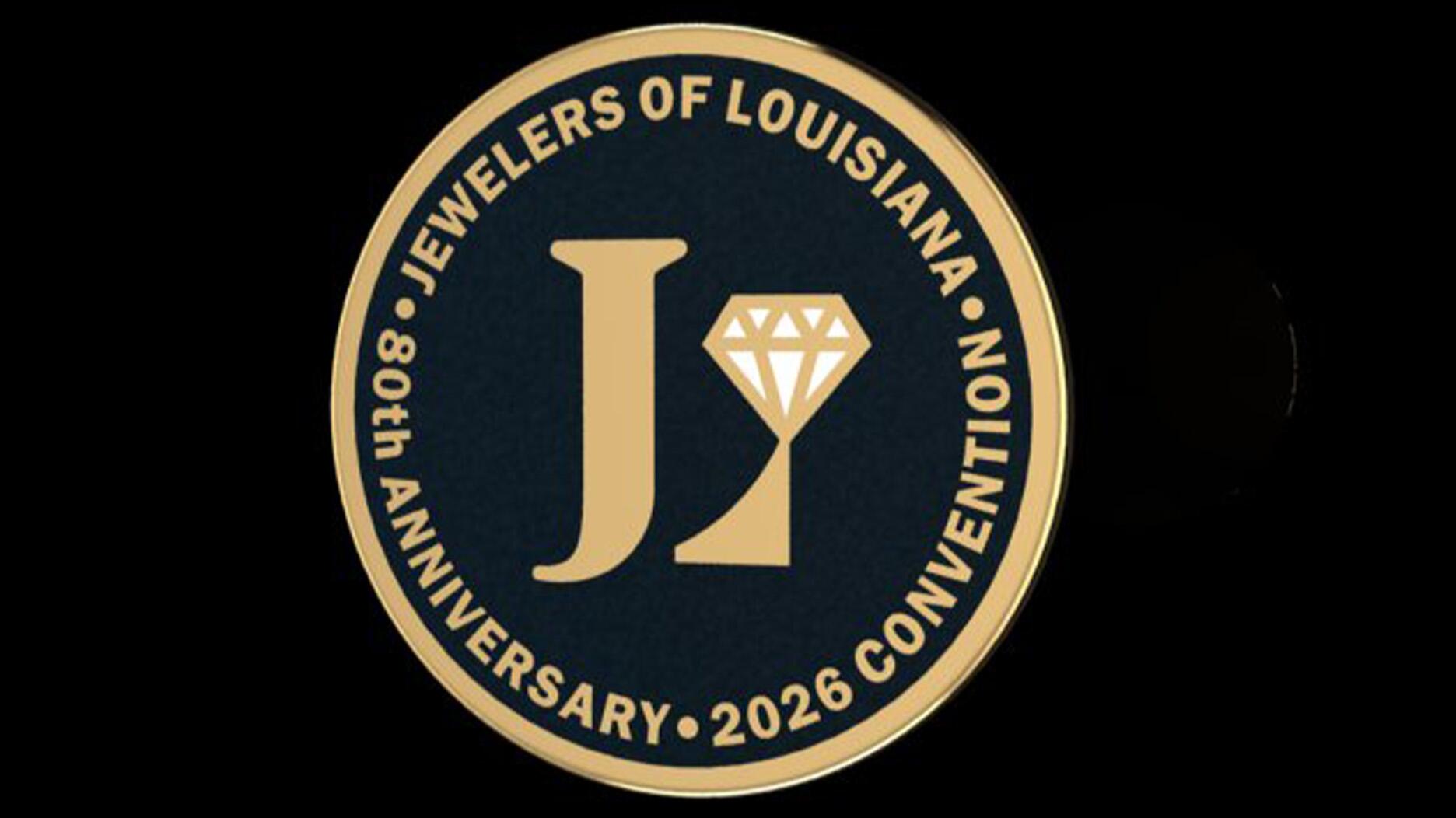 Jewelers of Louisiana 80th Annual Convention Logo