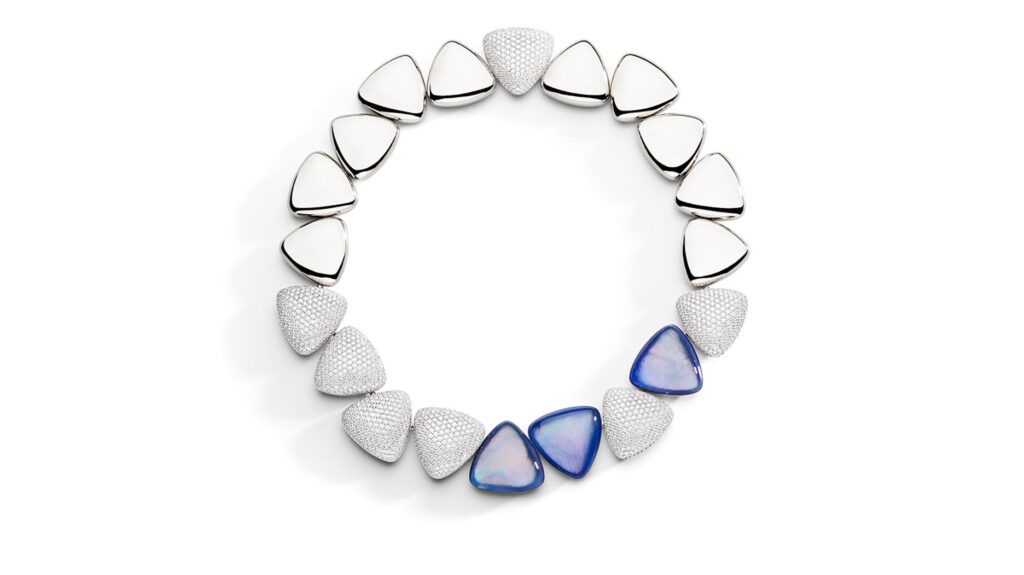 Necklace from Vhernier’s “Freccia” high jewelry collection