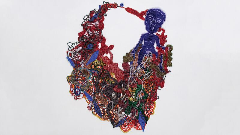 Joyce J. Scott War, À quoi ça sert, Absolument rien, dites-le encore Neckpiece in Handwork: Handcrafted Objects that Made America Book