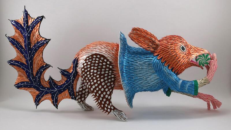 Roberto Benavidez Piñata illuminée n° 21 dans Handwork : Handcrafted Objects that Made America Book