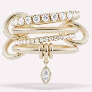 Les diamants marquise dansent dans la collection « Wren » de Spinelli Kilcollin