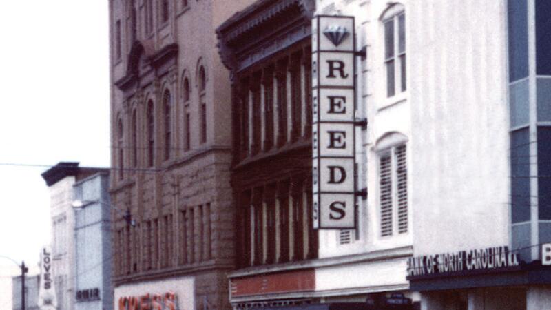 Le magasin Reeds Jewelers au centre-ville de Wilmington, Caroline du Nord Reeds Jewelers Wilmington Caroline du Nord magasin