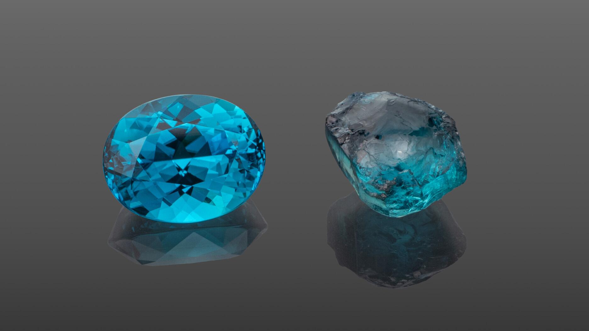 Ethiopian paraiba tourmaline