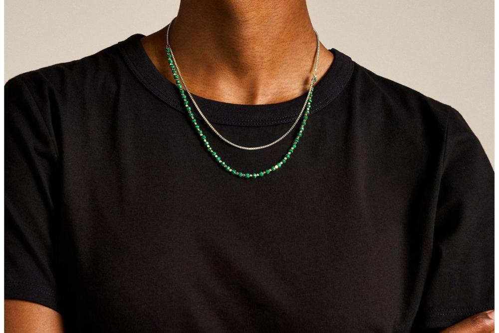 Bijoux Bonore avec émeraude