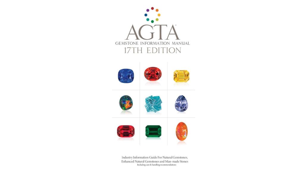 AGTA 17th edition gemstone information manual