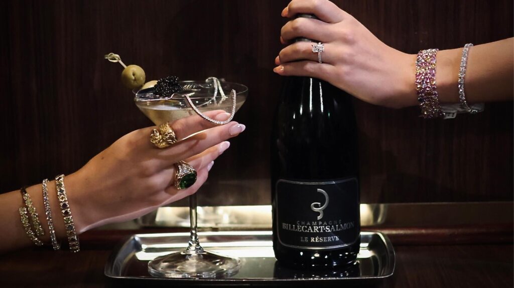 The Roaring Jewel Martini