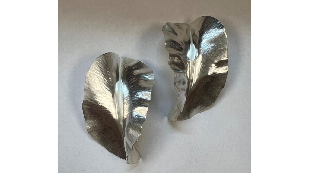 Rio Grande Metalwerx Argentium Silver leaves