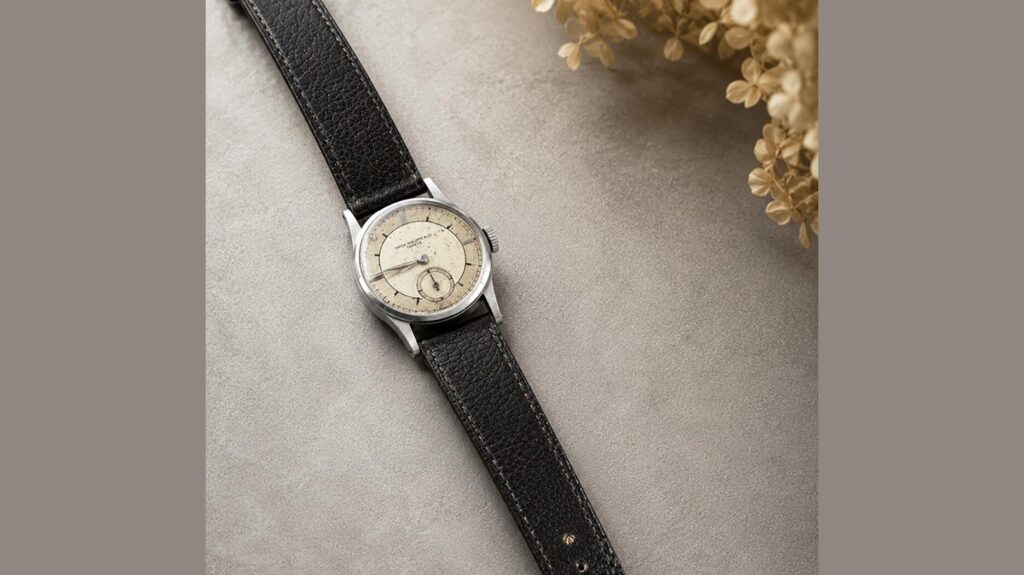 Stainless steel Patek Philippe Calatrava watch