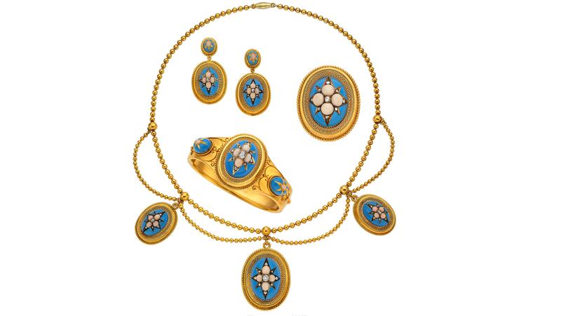 Suite de bijoux victoriens