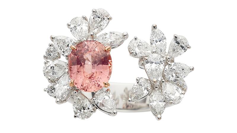 Bague Padparadscha
