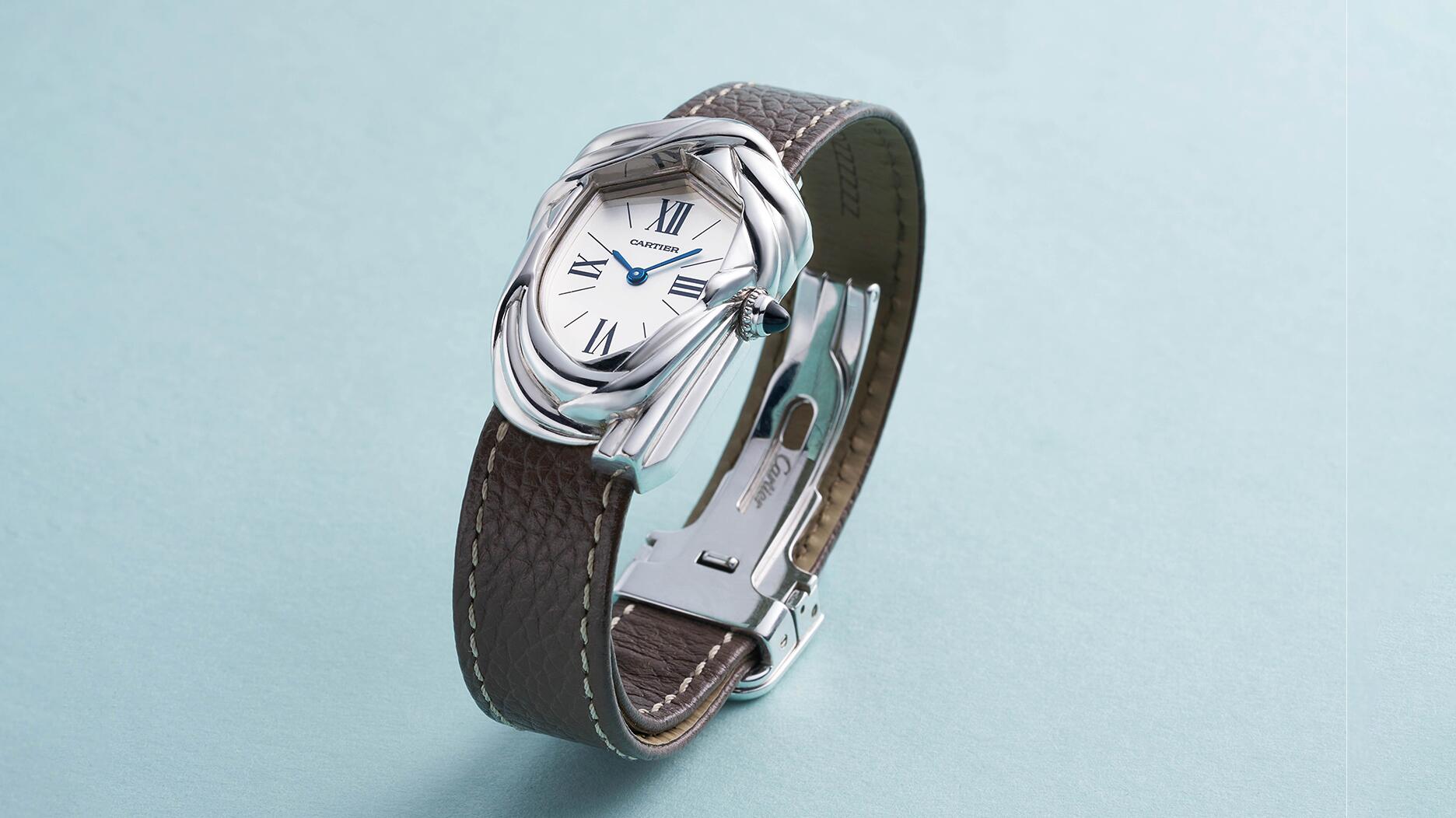 Cartier Cheich watch in white gold