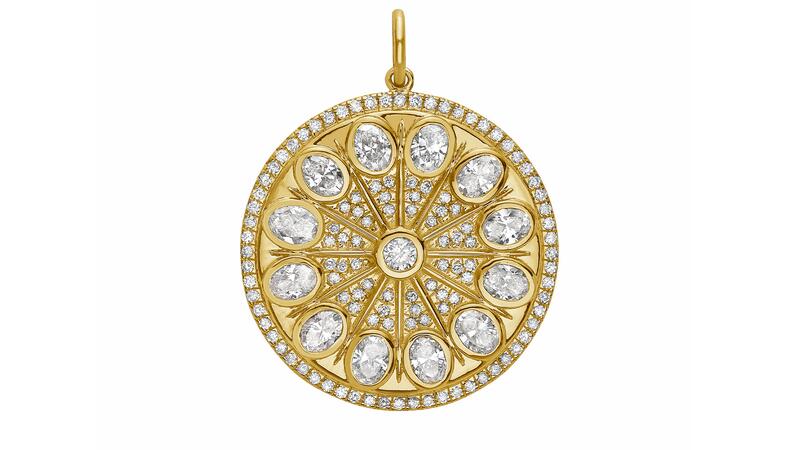 Charme amulette diamant sérénité Lionheart