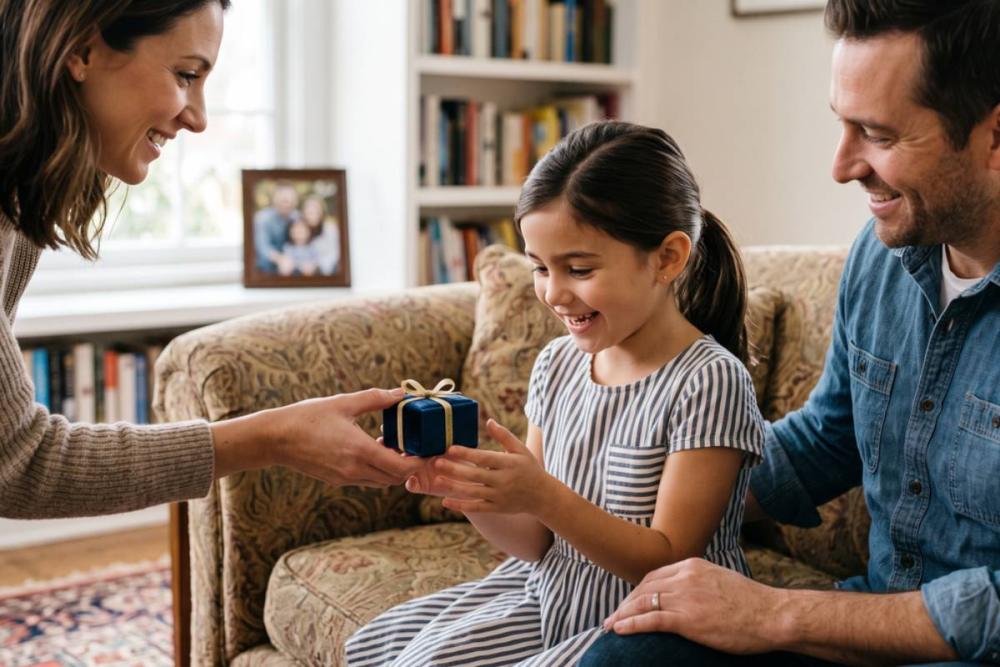 Des bijoux comme cadeau pour un enfant