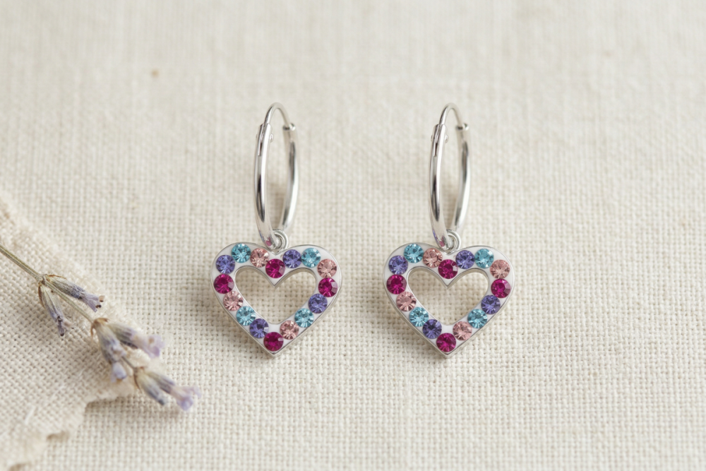 Boucles d'oreilles en argent par Bonore