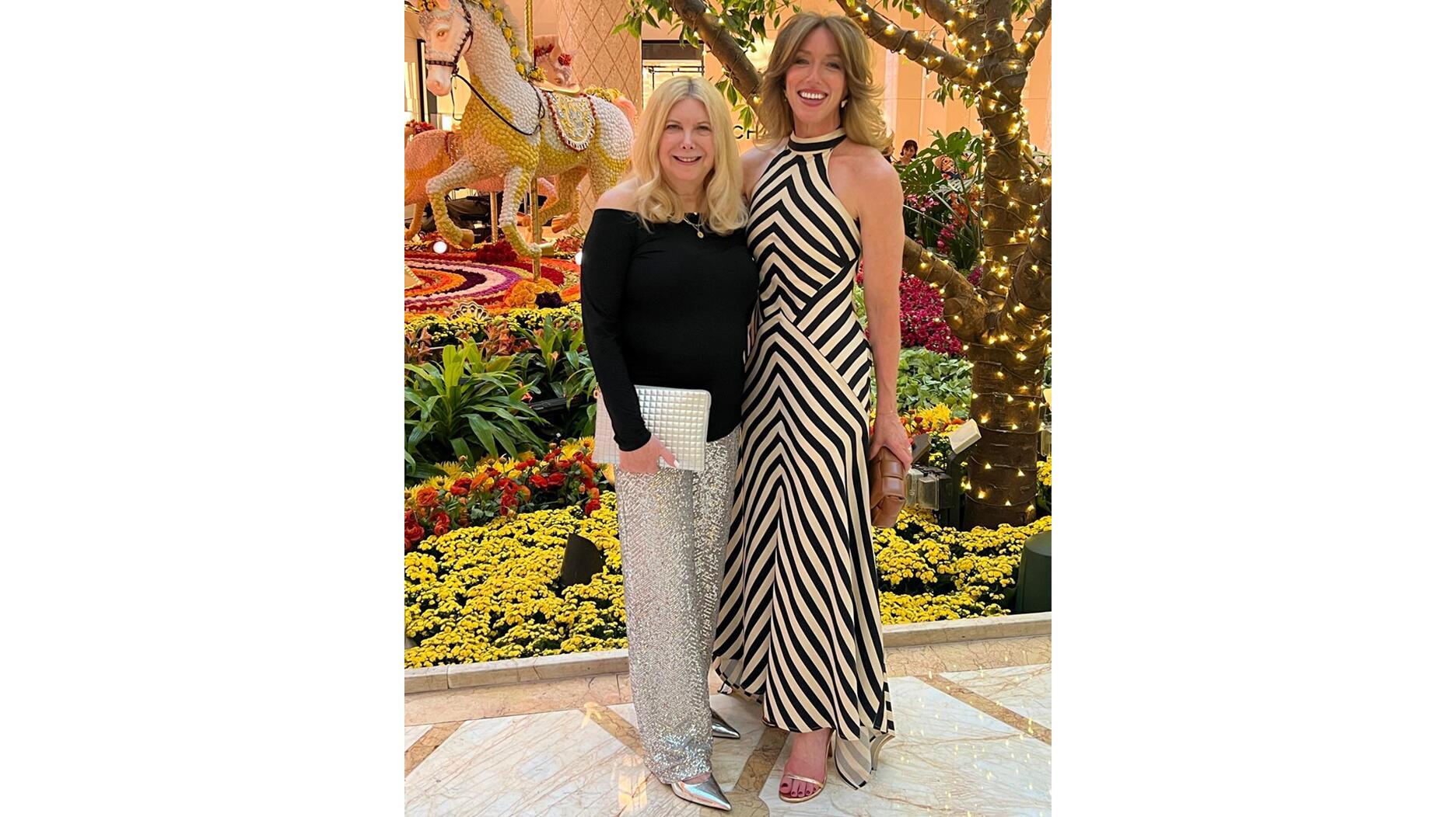 Pamela Bernstein-Gulla and Elle Hill at the Wynn Las Vegas
