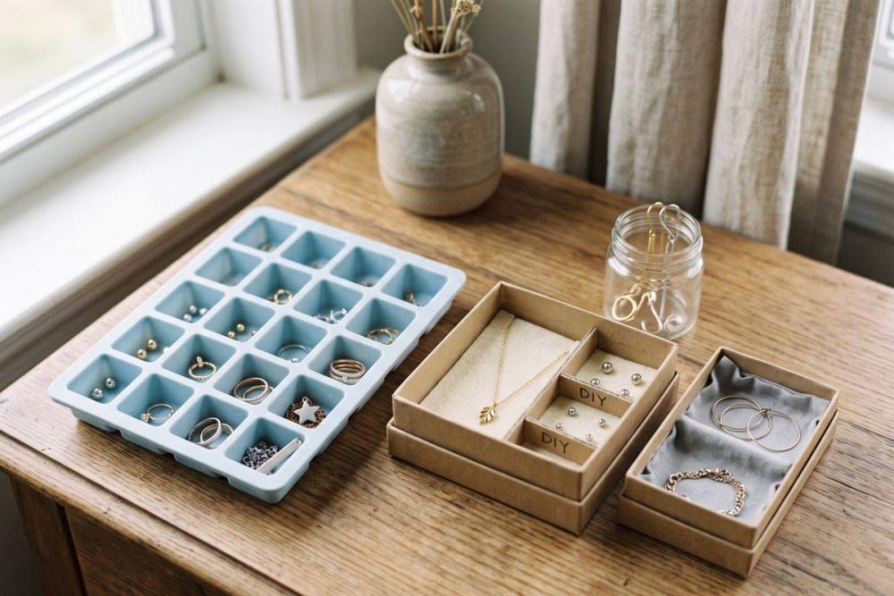 méthodes de stockage de bijoux à domicile