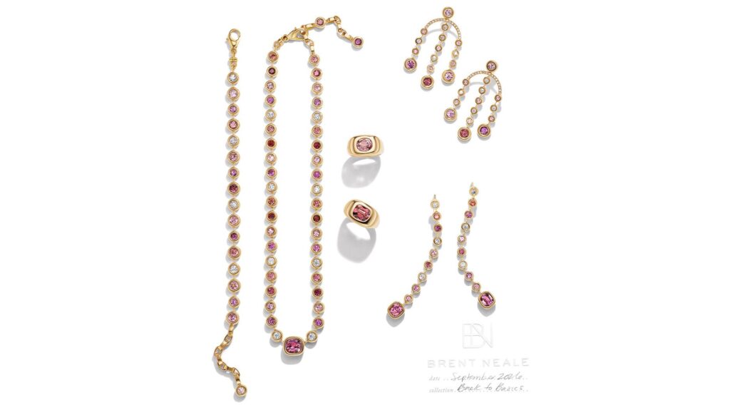 Brent Neale Back to Basics Collection Pink Garnet Capsule