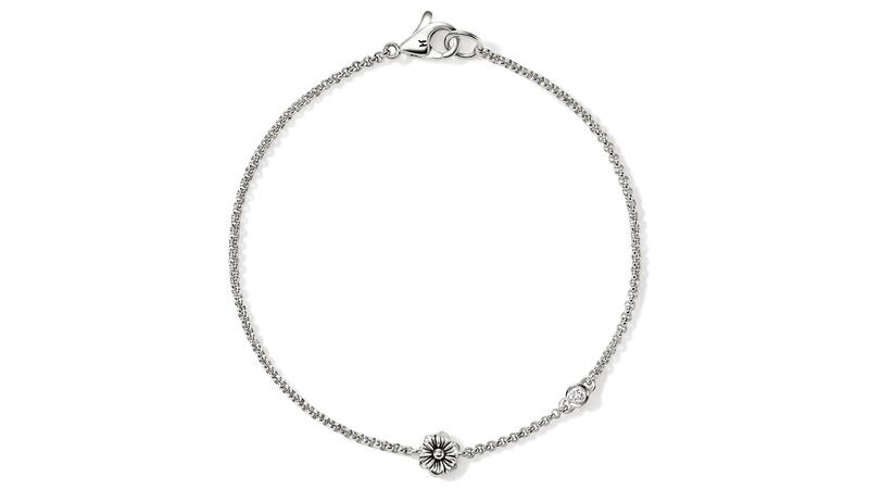 John Hardy Billie Eilish & Finneas Collection Bracelet station de fleurs sauvages