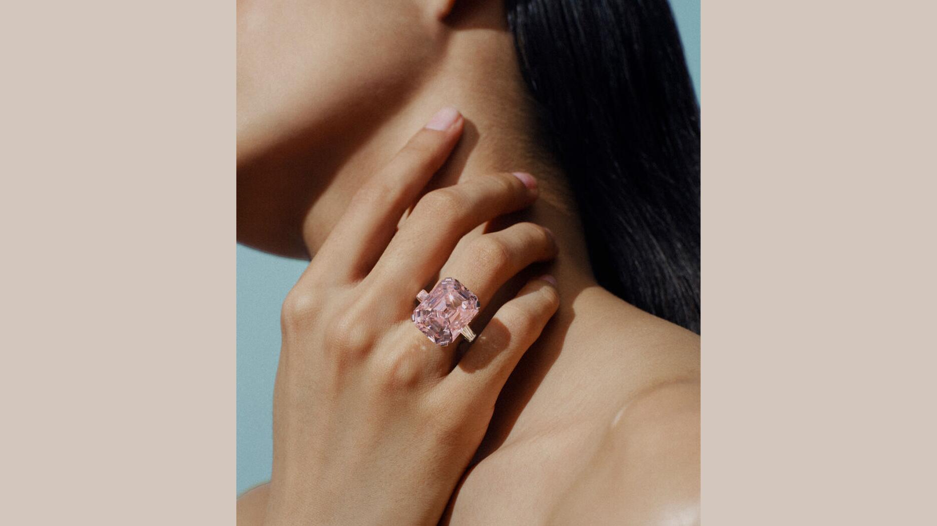 Christie's Genève va vendre aux enchères un diamant « Bulgari Pink »
