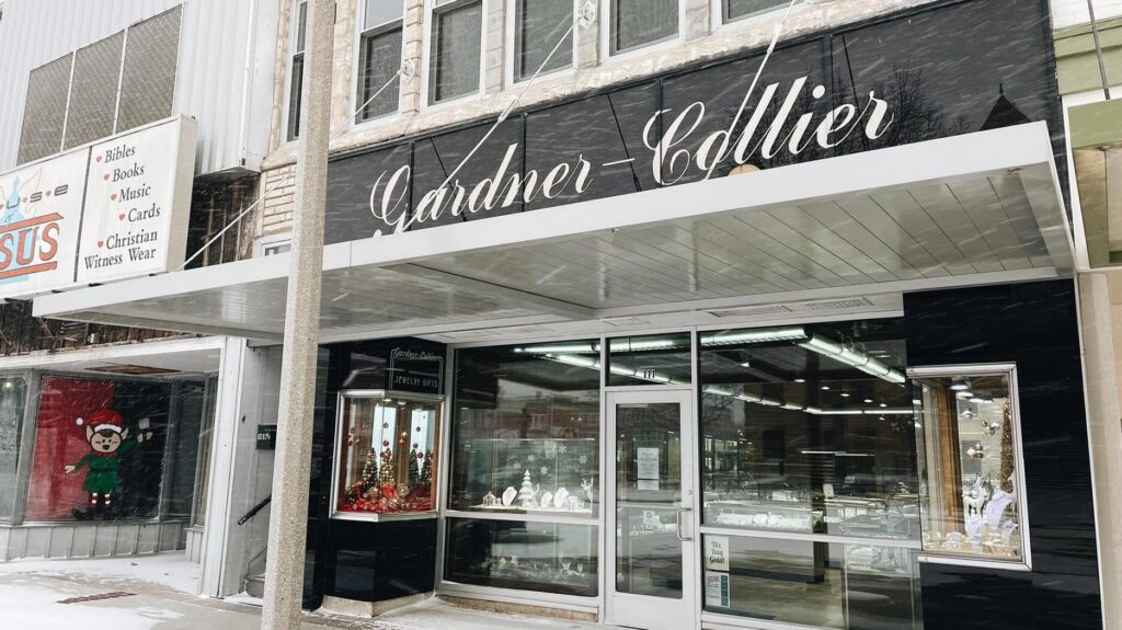 Gardner Collier Jewelry store in Kirksville Missouri