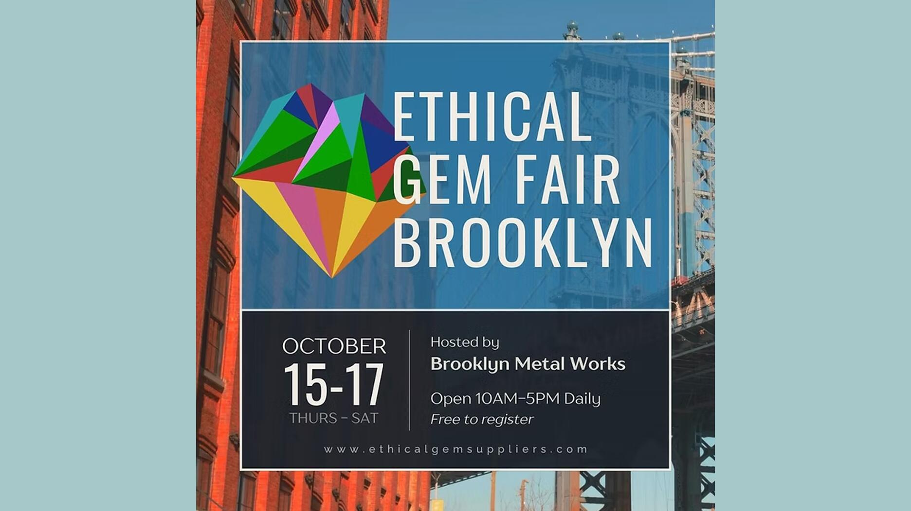 La foire éthique des pierres précieuses revient à Brooklyn