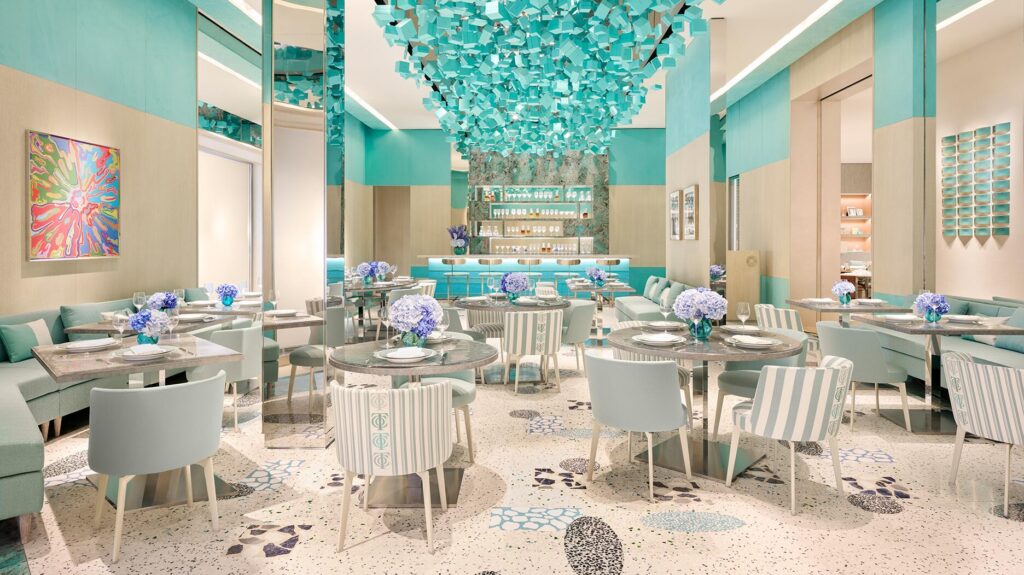 Tiffany & Co.’s Blue Box Café by Daniel Boulud at South Coast Plaza